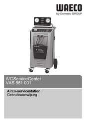 Dometic WAECO A/C Service Center VAS 581 001 Gebruiksaanwijzing