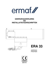 ermaf ERA 33 Gebruiksaanwijzing