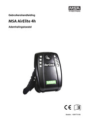 MSA AirElite 4h Gebruikershandleiding