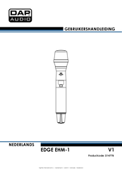 DAP Audio D1477B Gebruikershandleiding