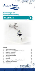 Aqua Free FLUSH 2.0 Bedienings- En Montagehandleiding