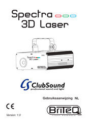 Briteq Spectra 3D Laser Gebruikershandleiding