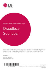 LG SJ5B Gebruikershandleiding