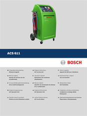 Bosch ACS 611 Oorspronkelijke Gebruiksaanwijzing