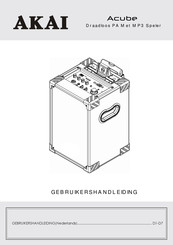 Akai Acube Gebruikershandleiding