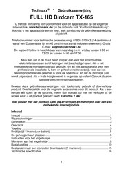 Technaxx TX-165 Gebruiksaanwijzing