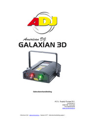 ADJ GALAXIAN Gebruikershandleiding