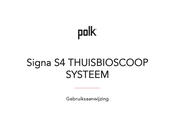 Polk Signa S4 Gebruiksaanwijzing