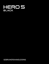 GoPro HERO 5 BLACK Gebruikershandleiding
