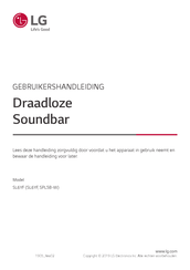 LG SPL5B-W Gebruikershandleiding