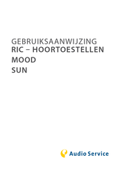 Audio Service SUN Gebruiksaanwijzing