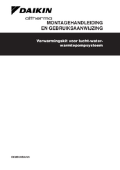 Daikin altherma EKMBUHBA6V3 Montagehandleiding