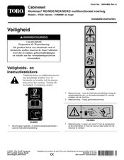 Toro 07320 Gebruikershandleiding En Installatie-Instructies