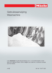 Miele WMV 963 WPS Gebruiksaanwijzing