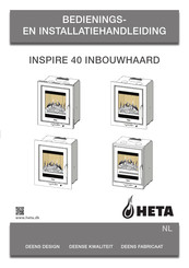 Heta INSPIRE 40 Bedienings- En Installatiehandleiding