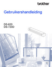 Brother DS-620 Gebruikershandleiding