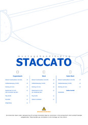 KARWEI STACCATO Montagehandleiding
