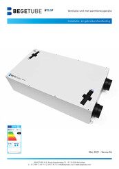 BEGETUBE BT3.5F Installatie- En Gebruikershandleiding