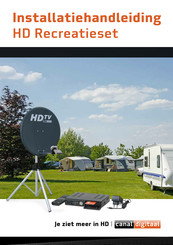 CanalDigitaal HD Recreatieset Installatiehandleiding