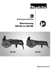 Makita SG180 Bedieningshandleiding