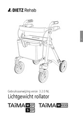 Dietz Rehab 200061 Gebruiksaanwijzing
