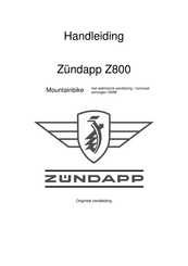 Zundapp Z800 Handleiding