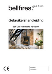 Bellfires Box Gas Panorama 73/52 MF Gebruikershandleiding