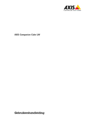 Axis Communications Companion Cube LW Gebruikershandleiding