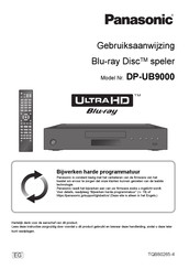 Panasonic DP-UB9000 Gebruiksaanwijzing