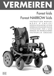 Vermeiren Forest kids Gebruiksaanwijzing