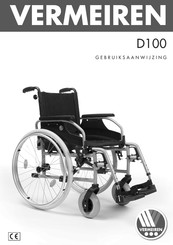 Vermeiren D100 Gebruiksaanwijzing