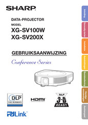 Sharp Conference Series Gebruiksaanwijzing
