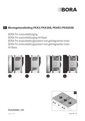 bora PKAS3 Montagehandleiding