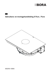 bora X Pure Gebruikers- En Montagehandleiding