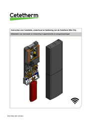 Cetetherm Mini City F1 Instructies Voor Installatie, Gebruik En Onderhoud