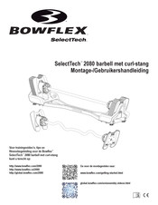 Bowflex SelectTech 2080 Gebruikershandleiding