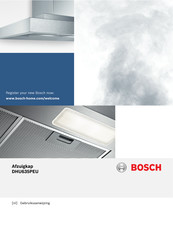 Bosch DHU635PEU Gebruiksaanwijzing