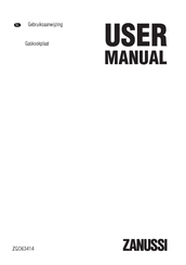 Zanussi ZGO63414 Gebruiksaanwijzing