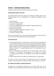 Technoline WS9767 Gebruikshandleiding