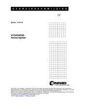 Conrad 15 65 46 Gebruiksaanwijzing
