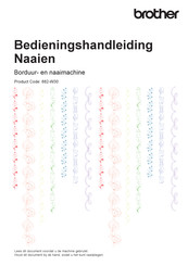 Brother 882-W30 Bedieningshandleiding
