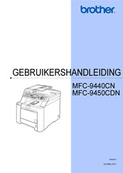 Brother MFC-9450CDN Gebruikershandleiding