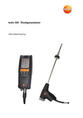 TESTO 320 Gebruiksaanwijzing