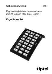 TIPTEL Ergophone 24 Gebruiksaanwijzing