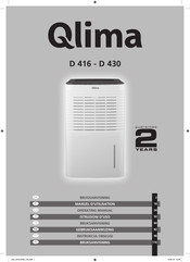Qlima D 416 Gebruiksaanwijzing