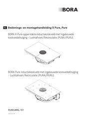 bora X Pure PUXU Bedienings- En Montagehandleiding