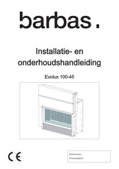 barbas Evolux 100-45 Installatie- En Onderhoudshandleiding