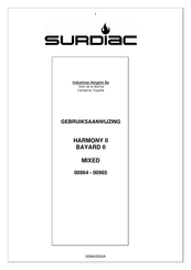 SURDIAC HARMONY II Gebruiksaanwijzing
