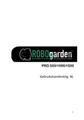 ROBOgarden Pro 1500 Gebruikshandleiding