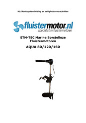 Tradekar AQUA 80 Montagehandleiding